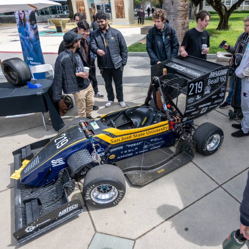 Spartan Racing showing their Formula 1 car