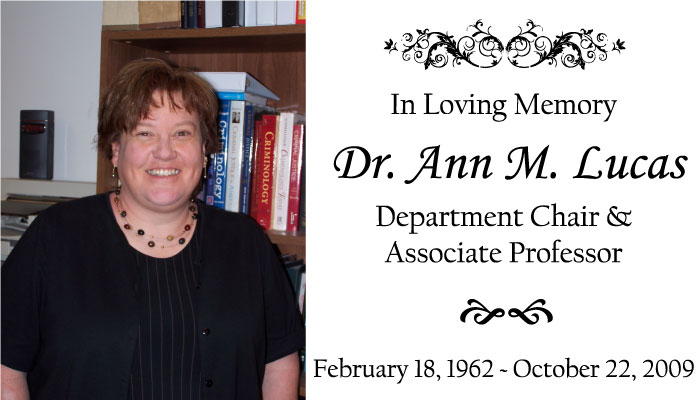 In Memory of Ann Lucas