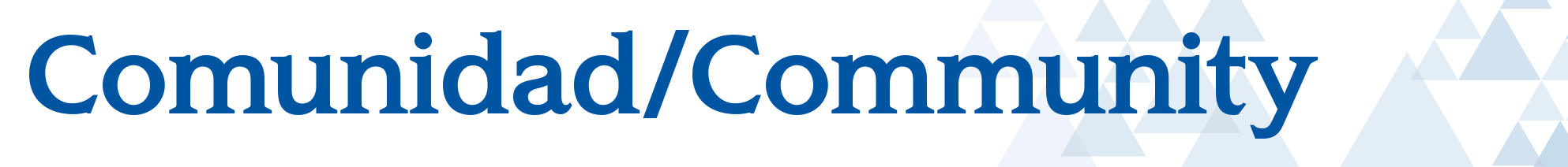Comunidad/Community