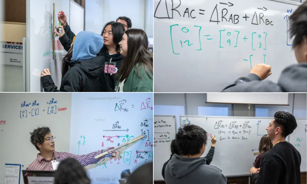 Photos from Phys 2A interactive learning