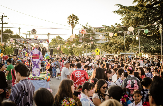Obon festival at Japantown